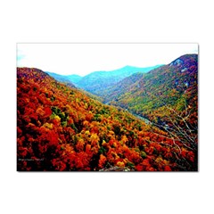 Through The Mountains A4 Sticker 100 Pack