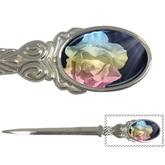 Colorful Rose Letter Opener by designsbyvee