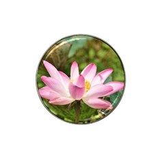 A Pink Lotus Golf Ball Marker (for Hat Clip) by natureinmalaysia