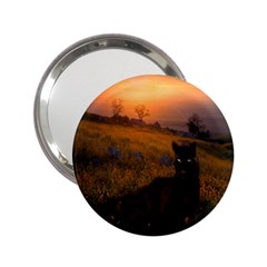 Evening Rest Handbag Mirror (2 25 ) by mysticalimages