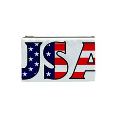 Usa Cosmetic Bag (small) by worldbanners