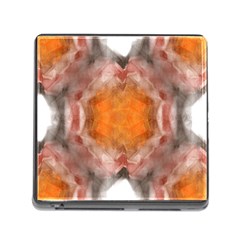 Seamless Background Fractal Memory Card Reader With Storage (square) by hlehnerer