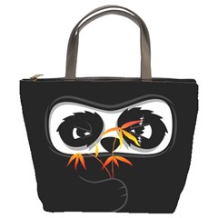 The Hidden Panda Bucket Bag