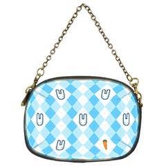Plaid Bunny Chain Purse (two Side) by Contest1612479