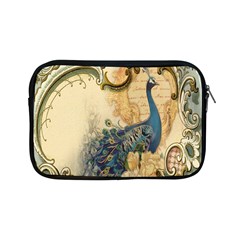 Victorian Swirls Peacock Floral Paris Decor Apple Ipad Mini Zipper Case by chicelegantboutique