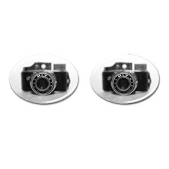 Hit Camera (2) Cufflinks (oval) by KellyHazel