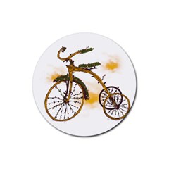 Tree Cycle Drink Coasters 4 Pack (round)