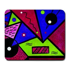 Modern Art Large Mouse Pad (rectangle) by Siebenhuehner