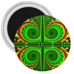 Design 3  Button Magnet by Siebenhuehner