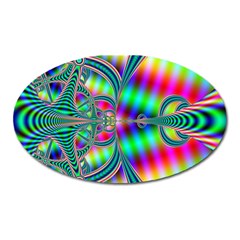 Modern Art Magnet (oval) by Siebenhuehner