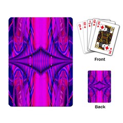 Modern Art Playing Cards Single Design by Siebenhuehner