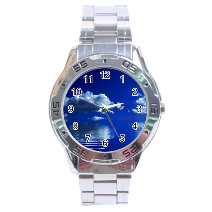 Sky Stainless Steel Watch (Men s)