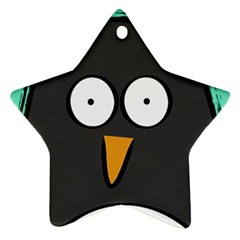 Penguin Star Ornament (two Sides)