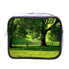 Trees Mini Travel Toiletry Bag (one Side) by Siebenhuehner