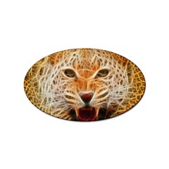 Jaguar Electricfied Sticker (oval) by masquerades