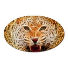 Jaguar Electricfied Magnet (oval) by masquerades