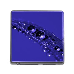 Waterdrops Memory Card Reader With Storage (square) by Siebenhuehner