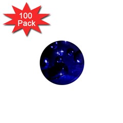 Blue Dreams 1  Mini Button Magnet (100 Pack) by Siebenhuehner