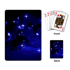 Blue Dreams Playing Cards Single Design by Siebenhuehner