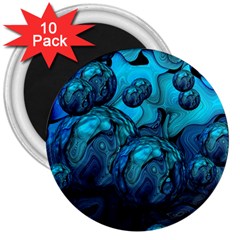 Magic Balls 3  Button Magnet (10 Pack) by Siebenhuehner