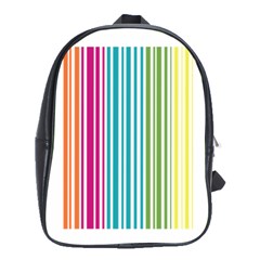Color Fun School Bag (large) by PaolAllen