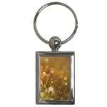 Waterdrops Key Chain (Rectangle)