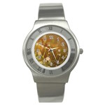 Waterdrops Stainless Steel Watch (Unisex)