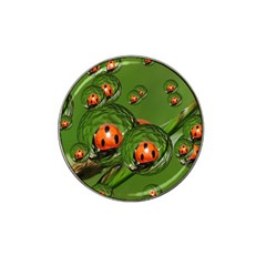 Ladybird Golf Ball Marker 10 Pack (for Hat Clip) by Siebenhuehner