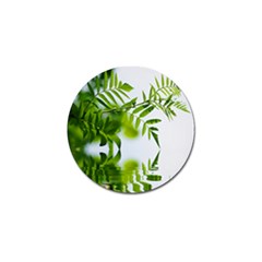 Leafs With Waterreflection Golf Ball Marker 10 Pack by Siebenhuehner