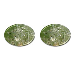 Dandelion Cufflinks (oval) by Siebenhuehner