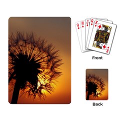 Dandelion Playing Cards Single Design by Siebenhuehner