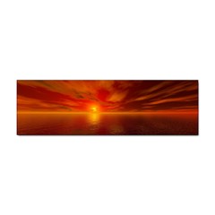 Sunset Bumper Sticker by Siebenhuehner