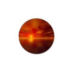 Sunset Golf Ball Marker by Siebenhuehner