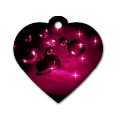 Sweet Dreams  Dog Tag Heart (two Sided) by Siebenhuehner