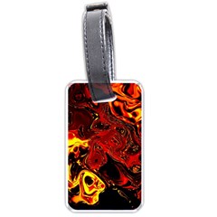 Fire Luggage Tag (two Sides) by Siebenhuehner