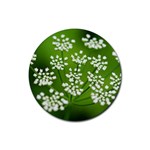 Queen Anne s Lace Drink Coasters 4 Pack (Round) Front