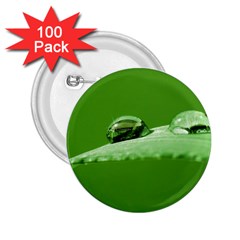 Waterdrops 2 25  Button (100 Pack) by Siebenhuehner