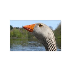 Geese Sticker (rectangle) by Siebenhuehner
