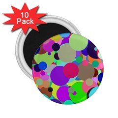 Balls 2 25  Button Magnet (10 Pack) by Siebenhuehner