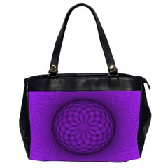 Spirograph Oversize Office Handbag (two Sides)