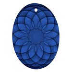 Spirograph Oval Ornament