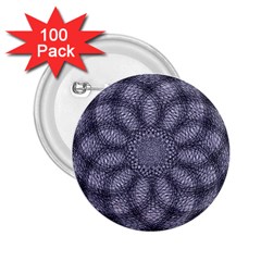 Spirograph 2 25  Button (100 Pack) by Siebenhuehner