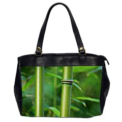 Bamboo Oversize Office Handbag (two Sides) by Siebenhuehner