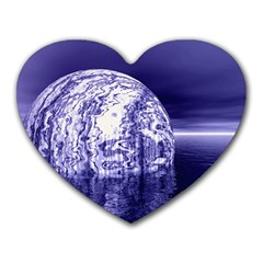 Ball Mouse Pad (heart) by Siebenhuehner