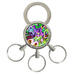 Graffity 3-ring Key Chain by Siebenhuehner