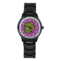 Hulk Smash Sport Metal Watch (black)