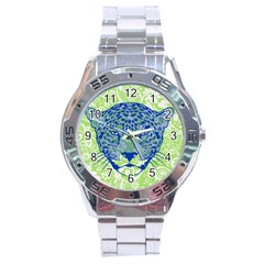Cheetah Alarm Stainless Steel Watch by Contest1738807