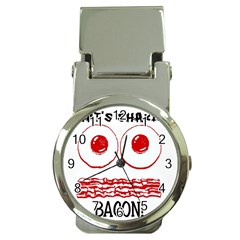 Whats Shakin Bacon? Money Clip With Watch