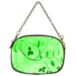 Floral Green Chain Purse (One Side)