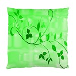 Floral Green Cushion Case (Single Sided) 